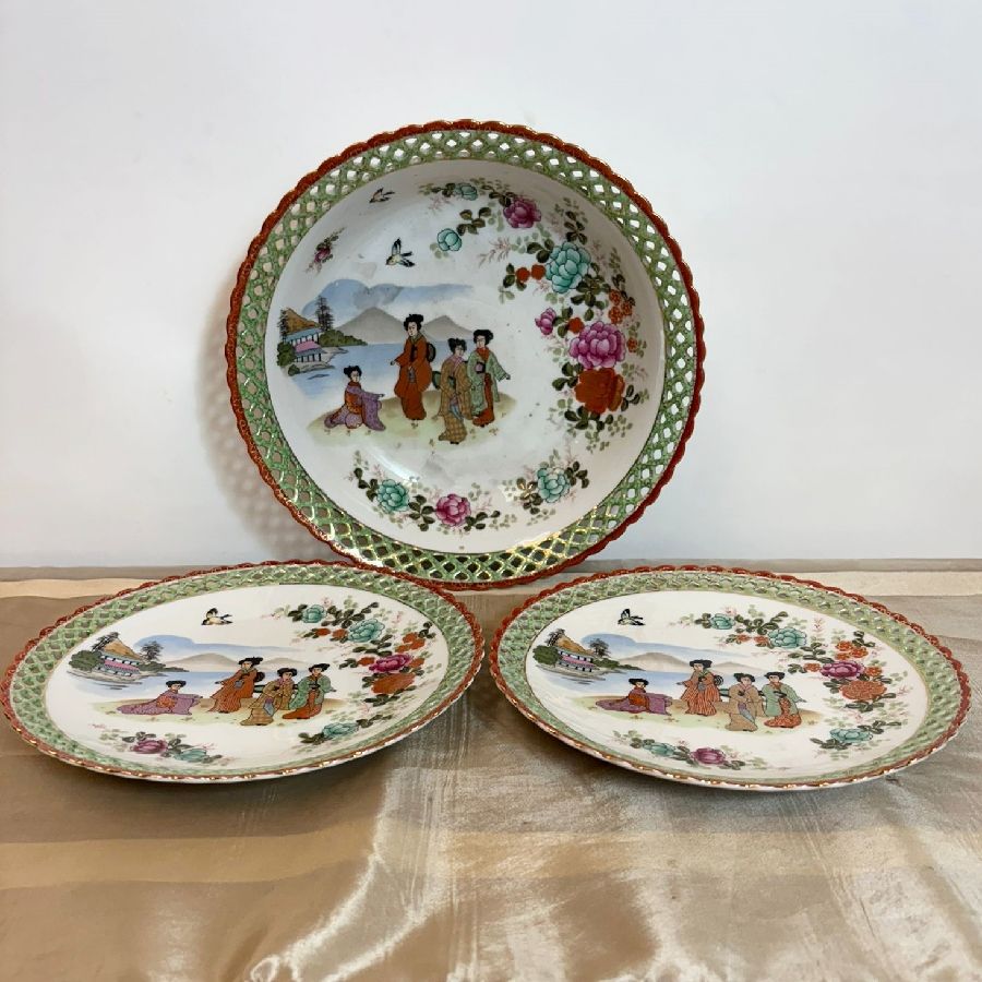 Fuente con Platos Shumann Fuente con Platos Shumann