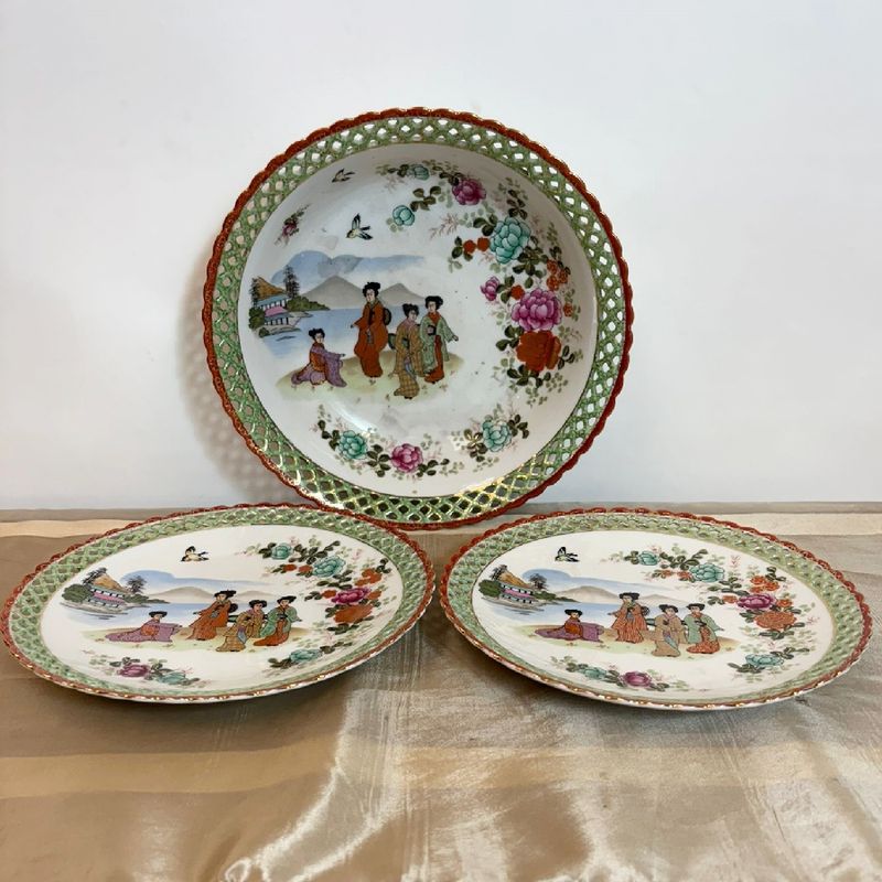 Fuente con Platos Shumann Fuente con Platos Shumann