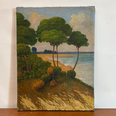 Óleo Paisaje Marino Óleo Paisaje Marino