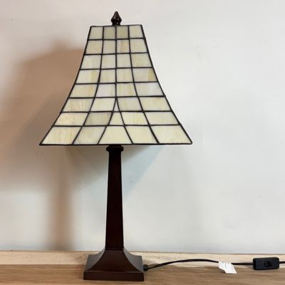 Lámpara de Mesa Estilo Tiffany
