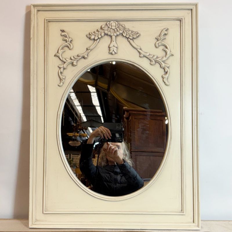Espejo con Marco Blanco