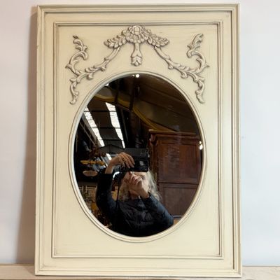 Espejo con Marco Blanco
