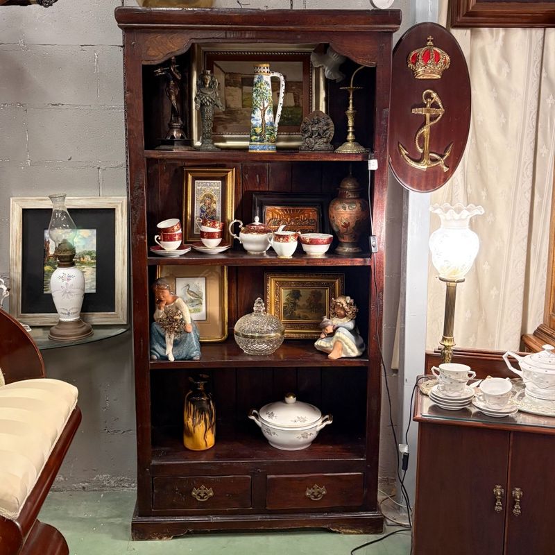 Estantería Rústica de Teca