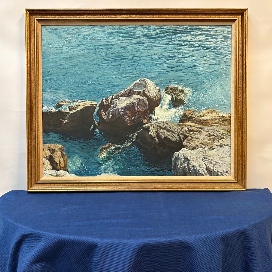 Óleo Sobre Lienzo Mar