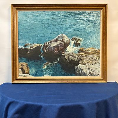 Óleo Sobre Lienzo Mar