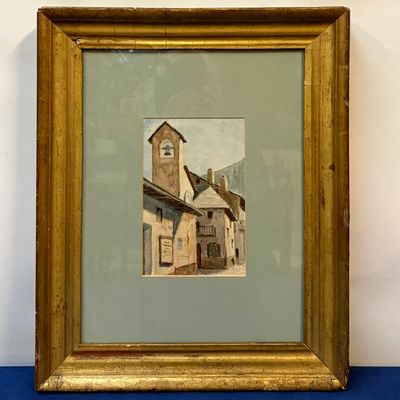 Acuarela, Rincón de Pueblo