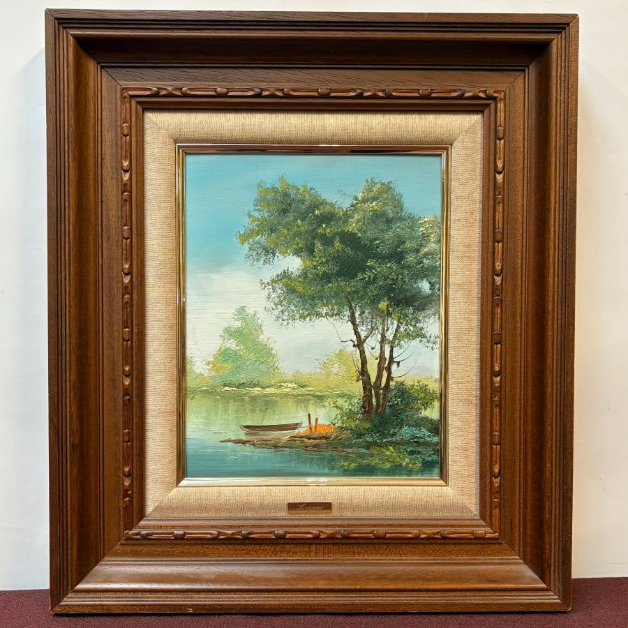 Cuadro, Paisaje Fluvial