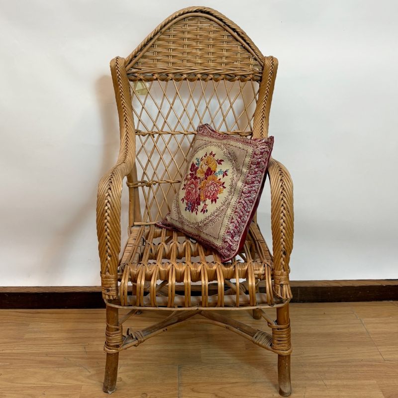 Sillón Infantil de Mimbre