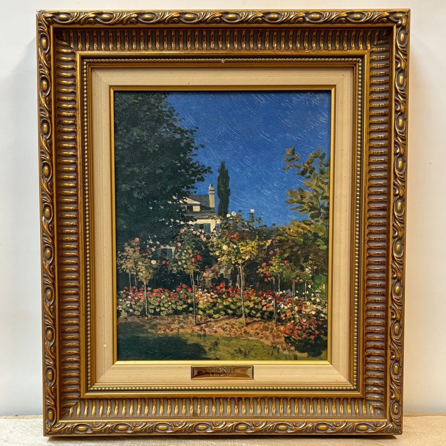 Cuadro Monet "Jardin en Fleurs"