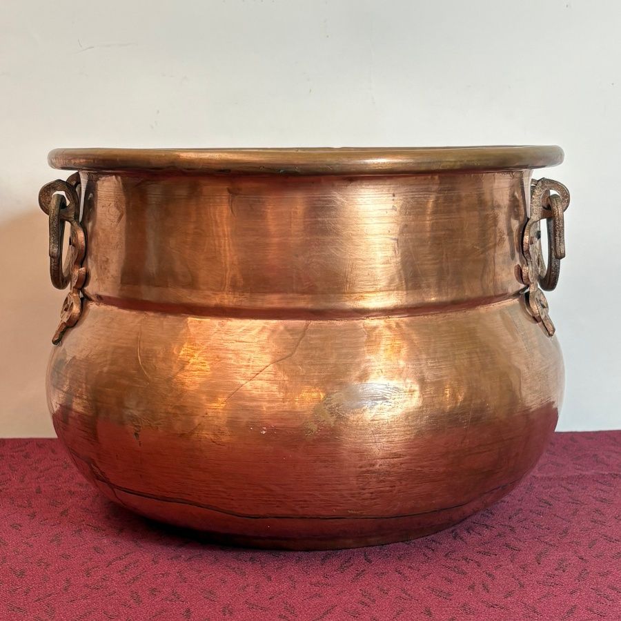Caldero Antiguo de Cobre