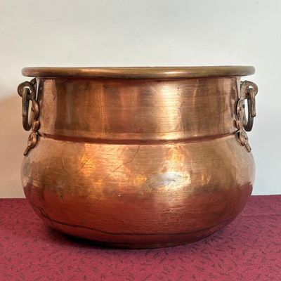 Caldero Antiguo de Cobre