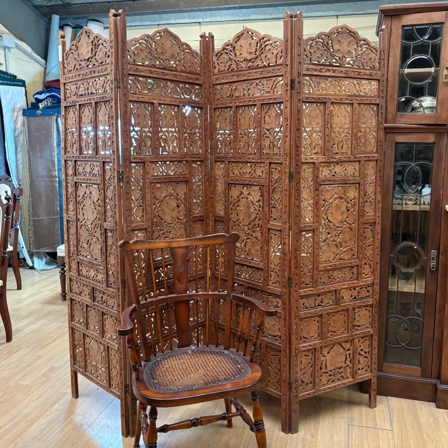 Biombo Separador de madera tropical