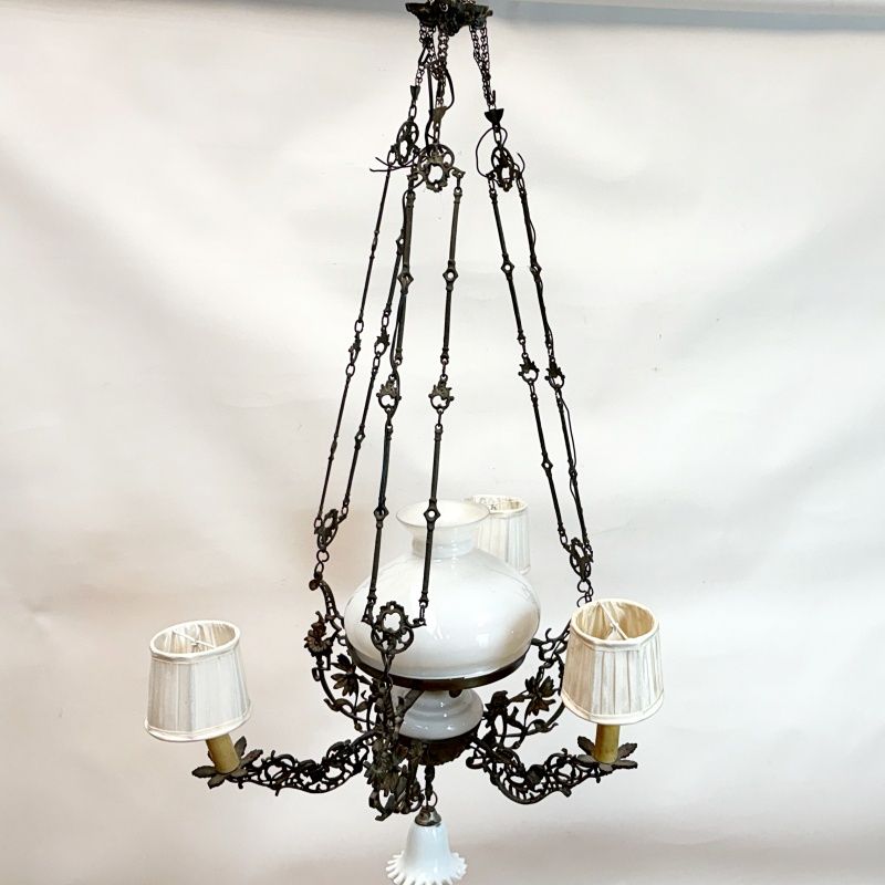 Lámpara Antigua Tipo Quinqué