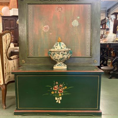 Baúl de Madera Verde