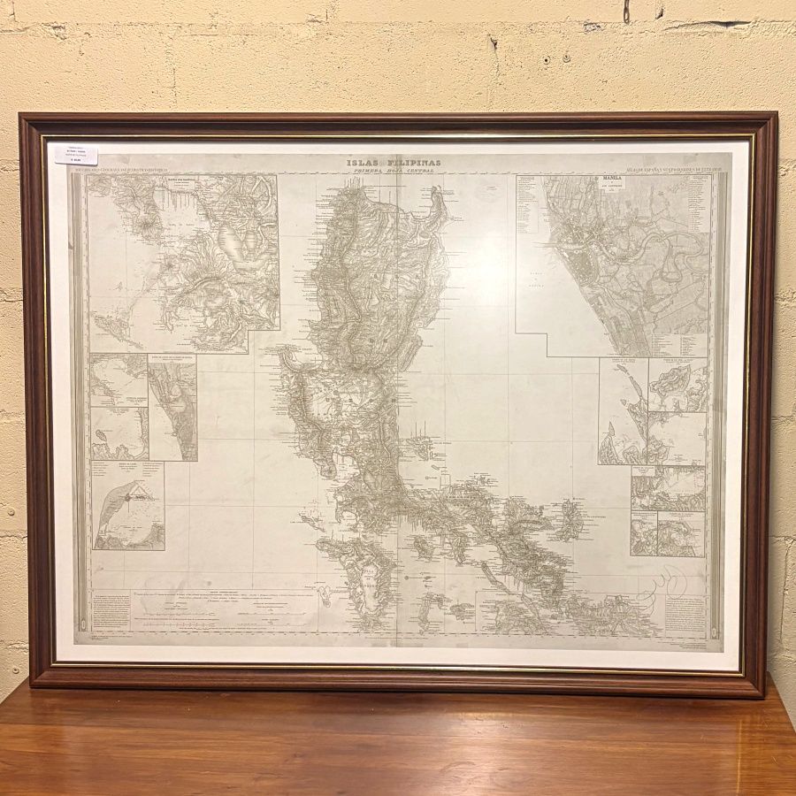 Mapa Historico de las Islas Filipinas