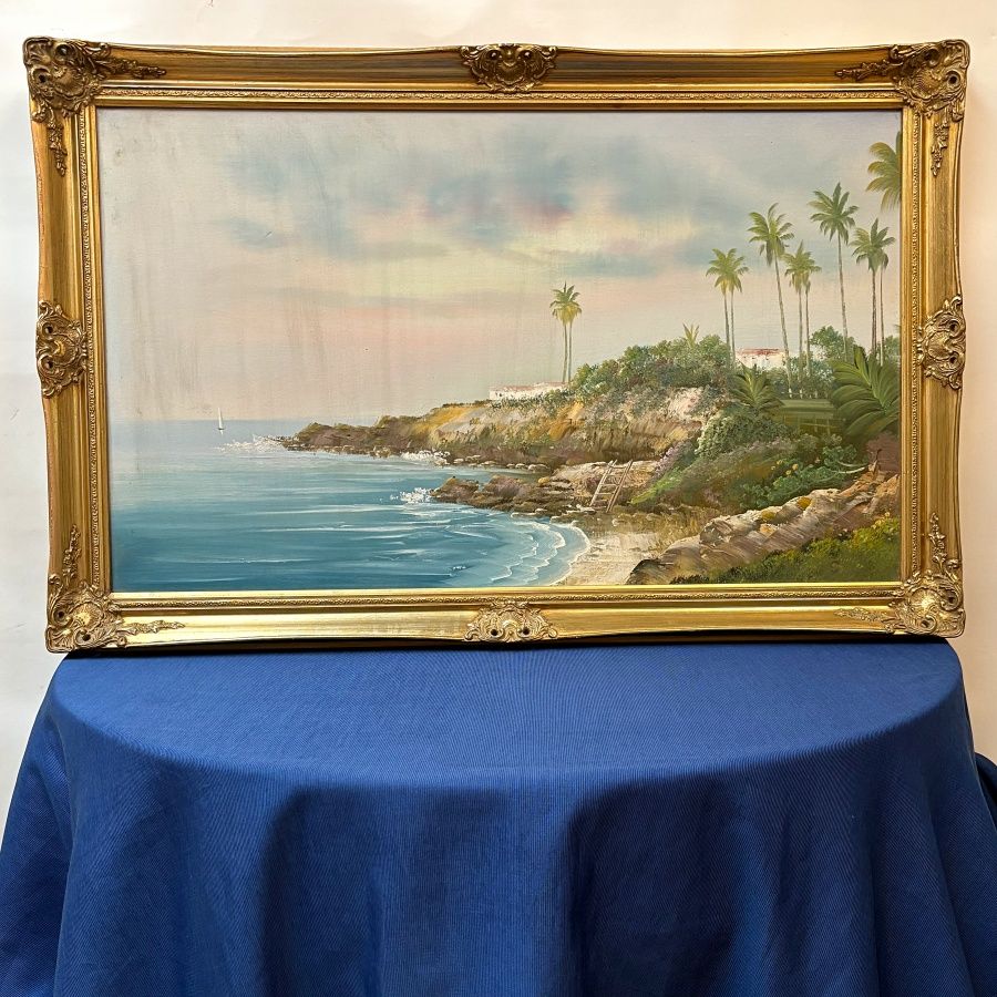 Óleo Paisaje Marino