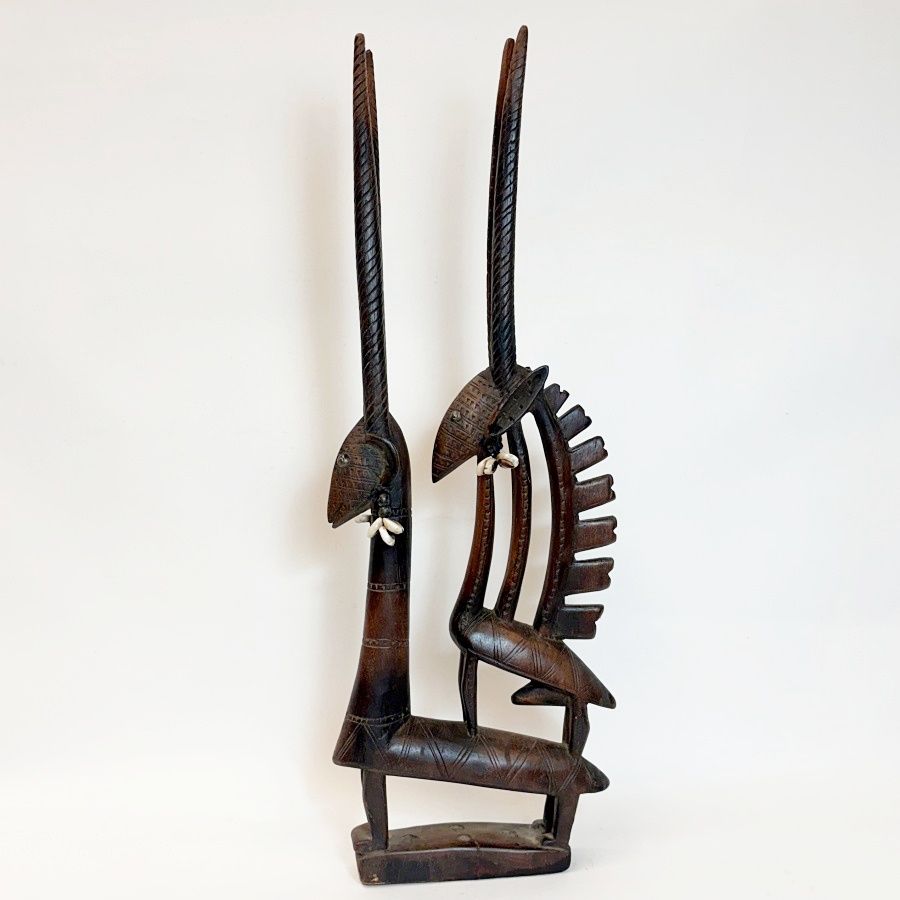 Máscara de Cresta Chiwara Máscara de Cresta Chiwara