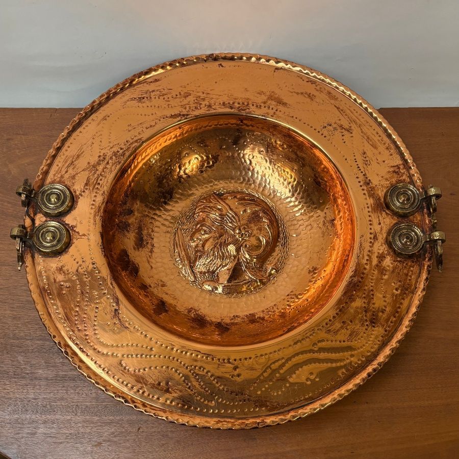Brasero de Cobre Repujado