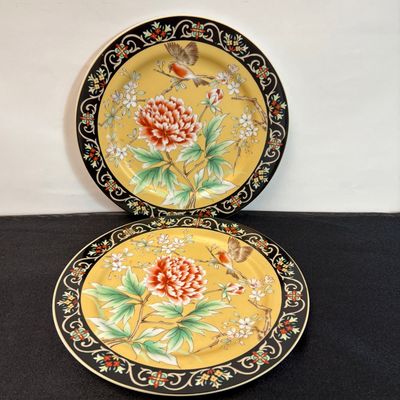 Pareja de Platos Decorativos Pareja de Platos Decorativos