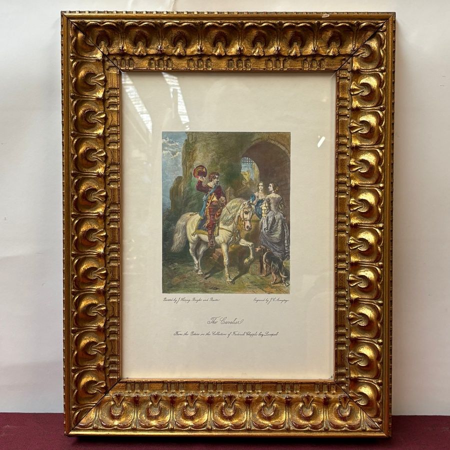 Litografía, The Cavalier de John Herring