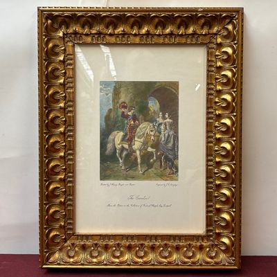 Litografía, The Cavalier de John Herring Litografía, The Cavalier de John Herring