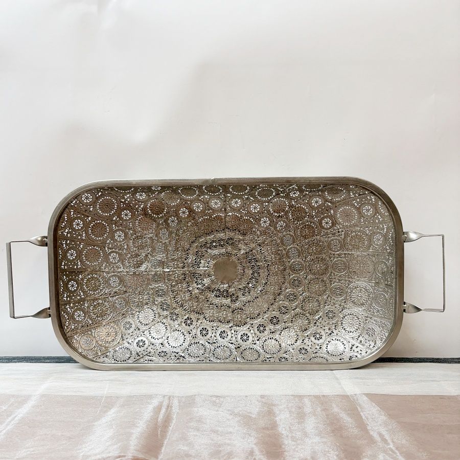 Bandeja Decorativa de Metal Bandeja Decorativa de Metal