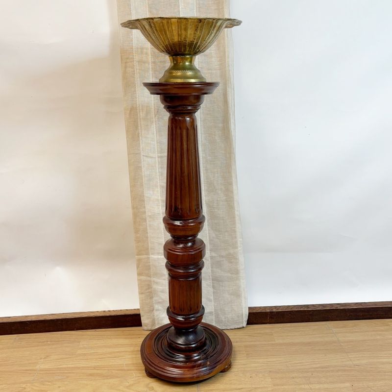 Columna de Madera Maciza