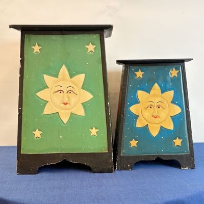 Par de Mueblecitos Auxiliares Par de Mueblecitos Auxiliares