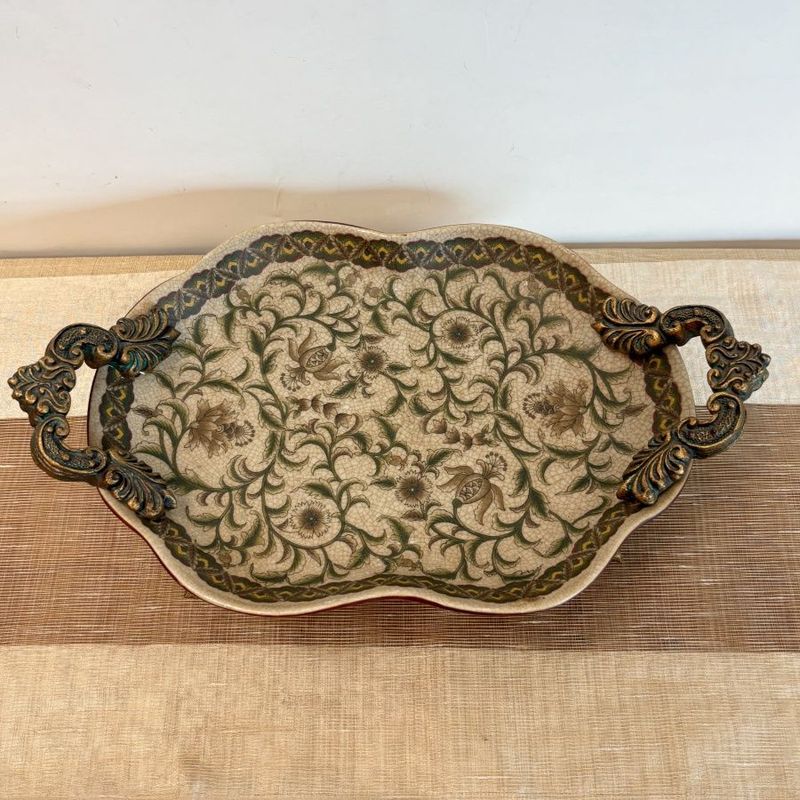 Bandeja Decorativa de Cerámica