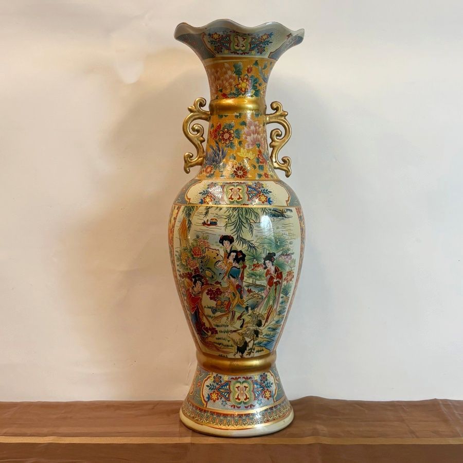Jarrón Decorativo Oriental