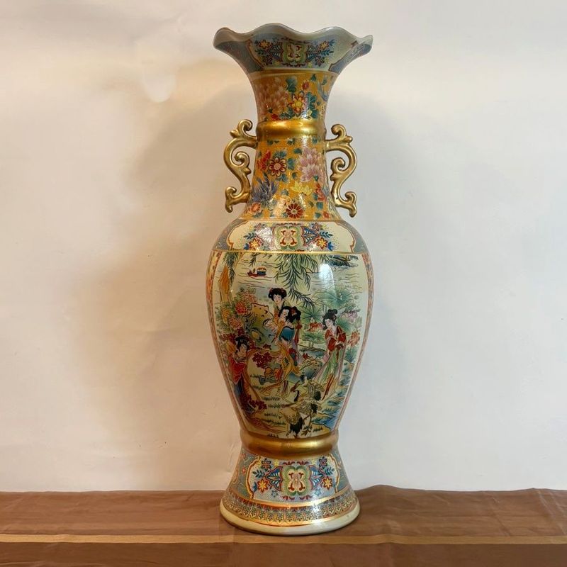Jarrón Decorativo Oriental