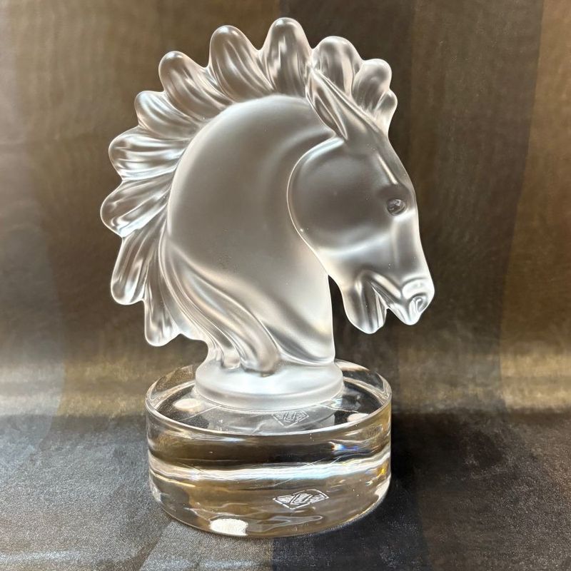 Escultura Caballo de Cristal