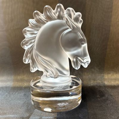 Escultura Caballo de Cristal