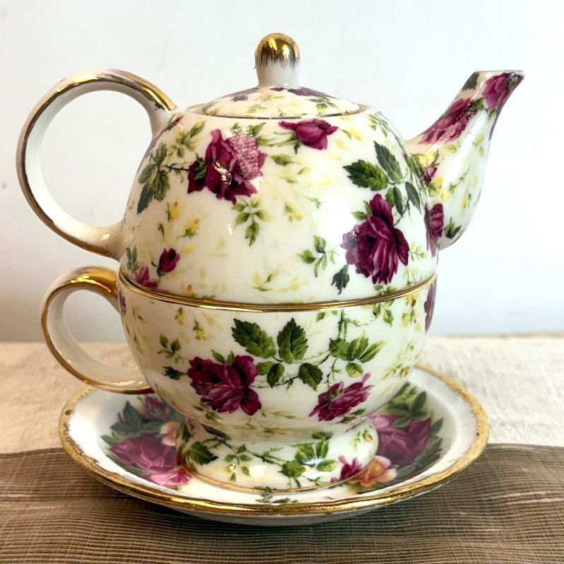 Juego de Té Individual Royal Albert Juego de Té Individual Royal Albert