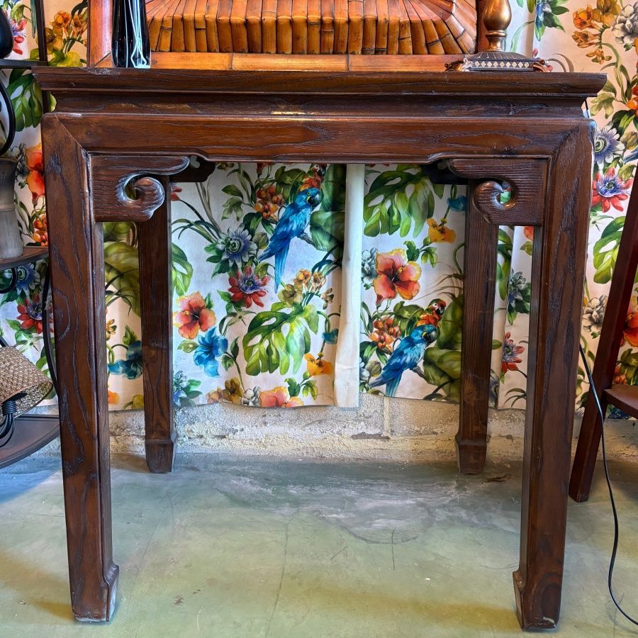 Consola Oriental Madera Tropical Consola Oriental Madera Tropical