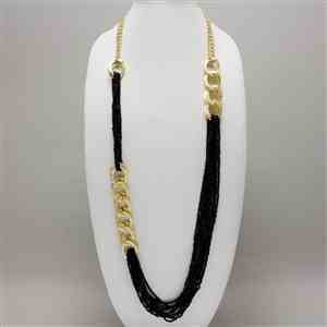 40&quot; pearl beads long hang necklace jewelry statement 