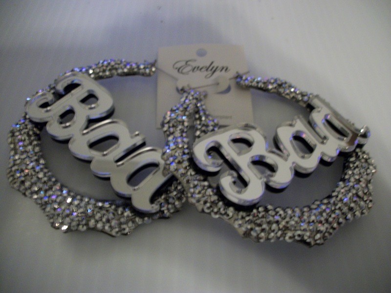 3 1/2&quot; bamboo paved rhinestones basketball wives earrings paparazzi jewelry rihanna bad