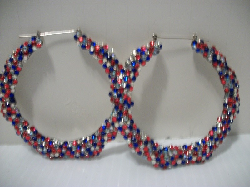 Basketball Wives Bamboo Earrings 3 1/2&quot;