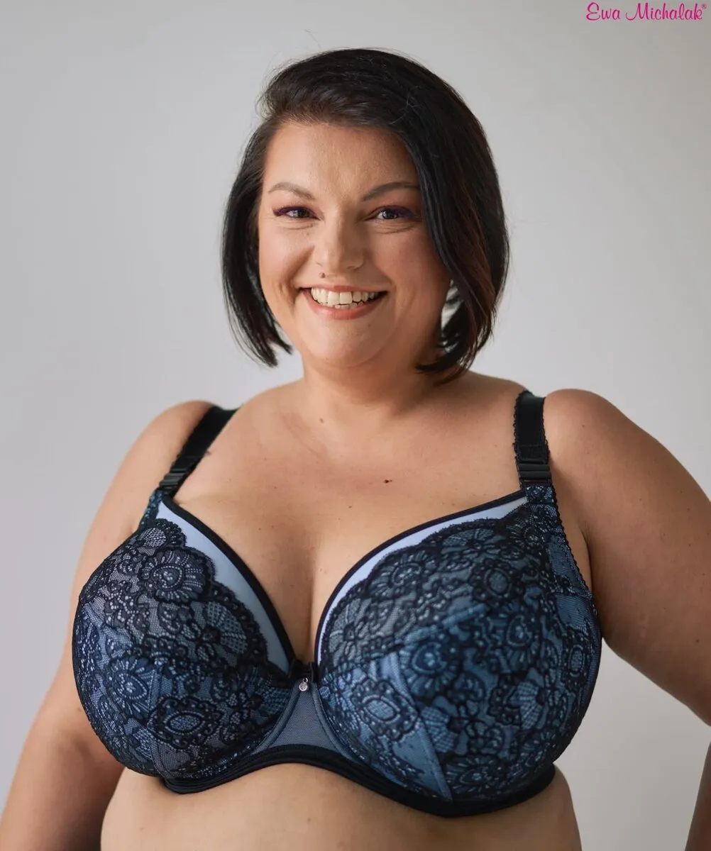 EWA MICHALAK FB PLUNGE BLUE BELLA