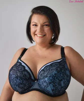 EWA MICHALAK FB PLUNGE BLUE BELLA
