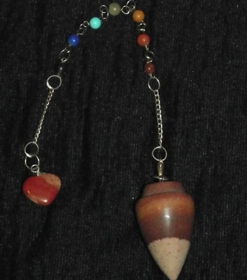 Shiva Lingam 7 Chakra Pendulum