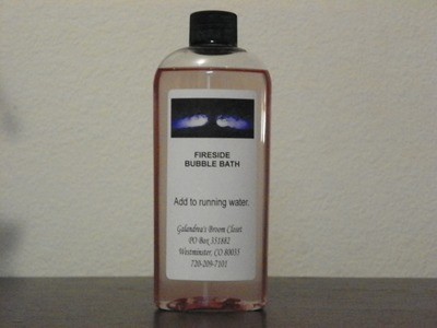 Fireside Bubble Bath