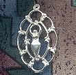 Sterling Silver Celestial Goddess Pendant