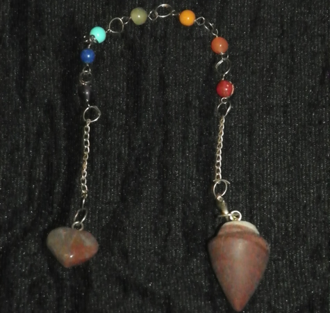 Shiva Lingam 7 Chakra Pendulum