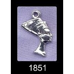 Sterling Silver Nefertiti Pendant
