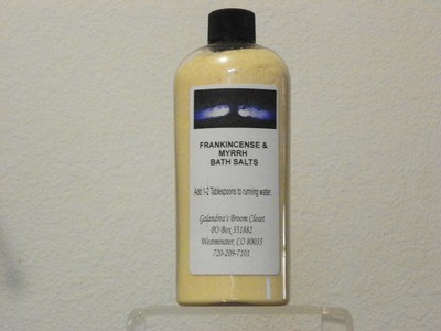 Frankincense &amp; Myrrh Bath Salts