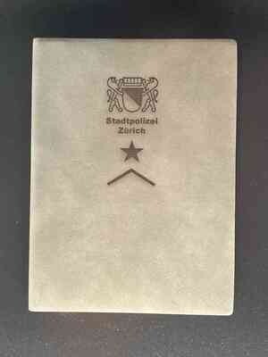 Notizbuch Dienstgrad