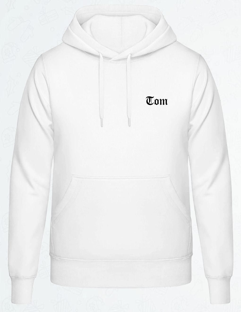 Hoodie Weiss Ritter
