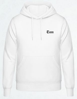 Hoodie Weiss 4er