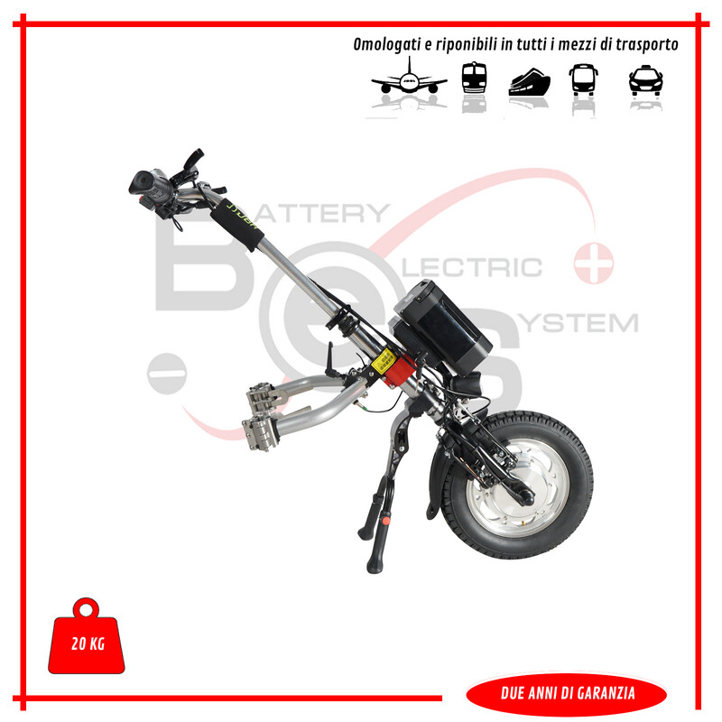 TRIRIDE Propulsore elettrico per carrozzina disabili